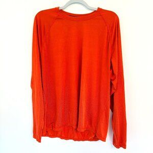 🔥 Z by Zella Rust Orange Long Sleeve Performance Tee 🔥